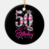 Mijn 50ste verjaardag koningin keramisch ornament (Voorkant)