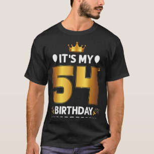 Mijn 54-jarige 54e verjaardag 54 jaar oud t-shirt