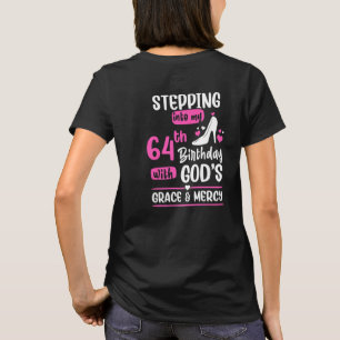 Mijn 64e verjaardag inluiden 64 jaar oud verjaarda t-shirt