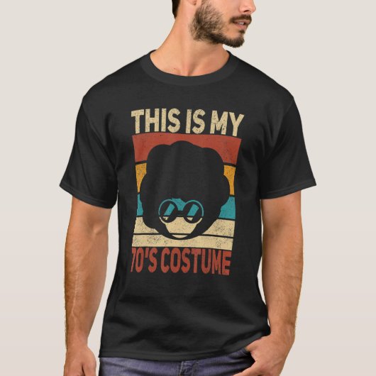 Mijn 70s kostuum 70 stijlen Vrouwen 70's Disco 197 T-shirt (Voorkant)