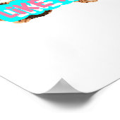 Mijn 70ste verjaardag als een baas poster (Hoek)