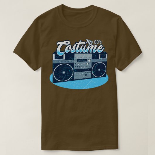Mijn 80s kostuum t-shirt (Design voorkant)