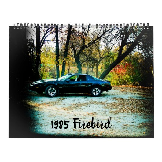 Mijn 85 Pontiac Firebird Kalender (Hoes)