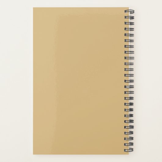 Mijn aangepaste hondennaam Boxer Portret Planner (Achterkant)