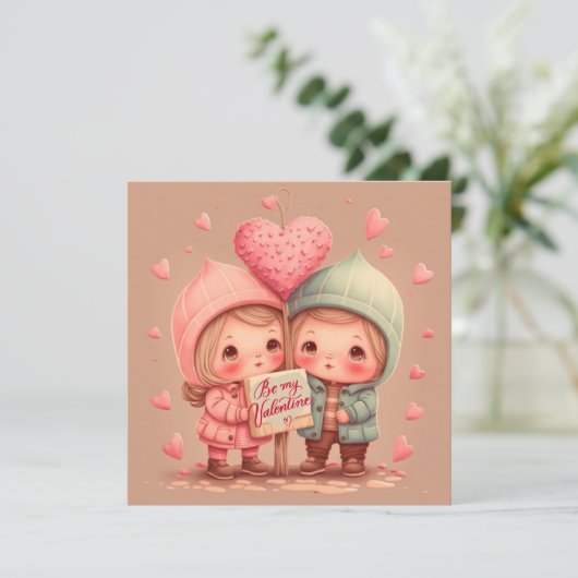 Mijn aangepaste valentijn (Staand voorkant)