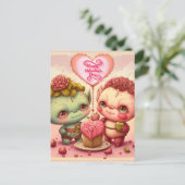 Mijn aangepaste valentijn briefkaart (Staand voorkant)