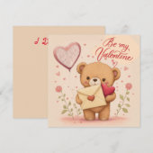 Mijn aangepaste Valentijn Kaart (Voorkant / Achterkant)