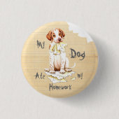 Mijn aanwijzer op mijn thuiswerk Button (Voorkant)