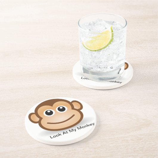 mijn aap onderzetters (Zijkant)