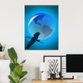 Mijn Aarde Poster (Thuiskantoor)