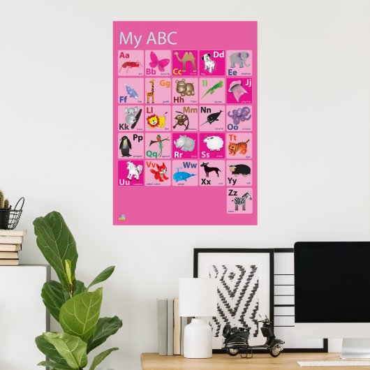Mijn ABC Poster (Thuiskantoor)