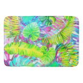 Mijn abstracte kleurrijke aloha-folietuin badmat (Voorkant)