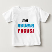 Mijn Abuela Rocks T-shirts en geschenken (Voorkant)