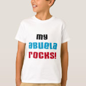 Mijn Abuela Rocks T-shirts en geschenken (Voorkant)