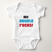 Mijn Abuela Rocks T-shirts en geschenken (Voorkant)
