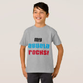 Mijn Abuela Rocks T-shirts en geschenken (Voorkant volledig)