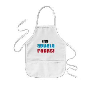 Mijn Abuela Rocks T-shirts en geschenken Kinder Schort