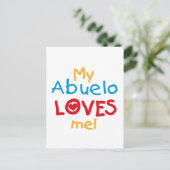 Mijn Abuelo Loves Me T shirten en geschenken Briefkaart (Staand voorkant)