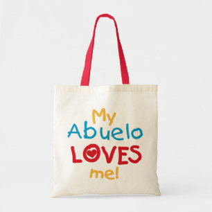 Mijn Abuelo Loves Me T shirten en geschenken Tote Bag