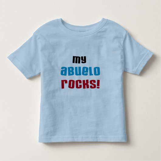 Mijn Abuelo Rocks T-shirts en cadeautjes (Voorkant)