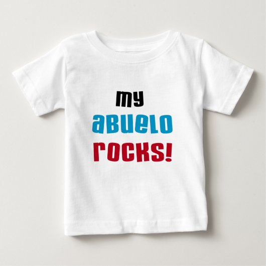 Mijn Abuelo Rocks T-shirts en cadeautjes (Voorkant)