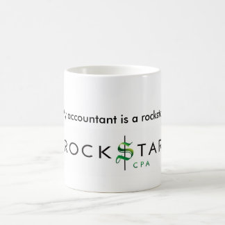 Mijn accountant is een Rockstar-Mok Koffiemok