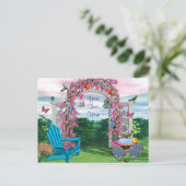 Mijn achtertuin Briefkaart (Staand voorkant)