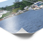 Mijn achtertuin foto afdruk (Hoek)