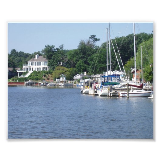 Mijn achtertuin foto afdruk (Voorkant)