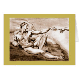 Mijn Adam die in 2004 na Michelangelo tekende