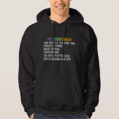 Mijn ADHD-hersenen Neurodiversiteit Bewustzijn Ges Hoodie (Voorkant)