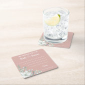 Mijn advies voor de bruine en bruine roze waterver kartonnen onderzetters (Insitu)