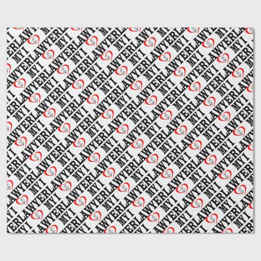 Mijn advocaat... cadeaupapier (Vlak)