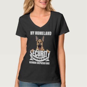 Mijn afdeling Binnenlandse Veiligheid van de Duits T-shirt