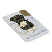 Mijn affenpinscher Ate Mijn Lesson Plan Magneet (Rechterzijde)