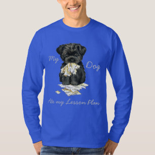 Mijn affenpinscher Ate Mijn Lesson Plan T-shirt
