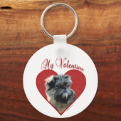 Mijn Affenpinscher Valentijn Sleutelhanger (Voorkant)