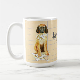 Mijn Afghaanse hond Ate mijn thuiswerk Koffiemok