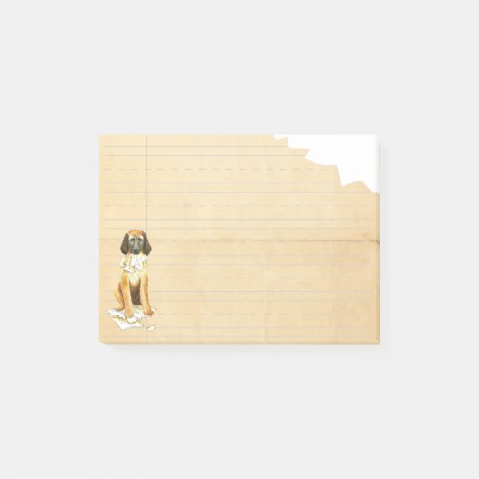 Mijn Afghaanse hond Ate mijn thuiswerk Post-it® Notes (Voorkant)