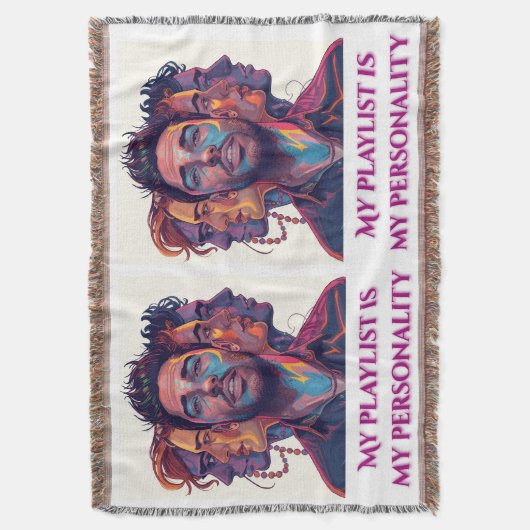 Mijn afspeellijst is mijn persoonlijke muziekliefh deken (Voorkant Verticaal)