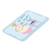 Mijn afspeellijst Kitschy Houseechtgenote Sarcasm Magneet (Linkerzijde)