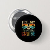 Mijn Afstuderen Cruise Afstuderen Trip Cruise 20 Ronde Button 5,7 Cm (Voorkant /achterkant)