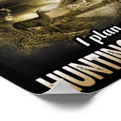 Mijn aftredingsprogramma jager Vist opa Poster (Hoek)