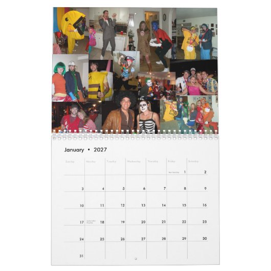 Mijn agenda van 2008: Ervaringen van 2009 Kalender (Jan 2027)