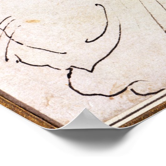 Mijn Agnes', Durer's vrouw afgebeeld als meisje, 1 Poster (Hoek)