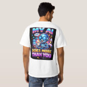Mijn AI doet meer dan jij T-shirt (Achterkant volledig)