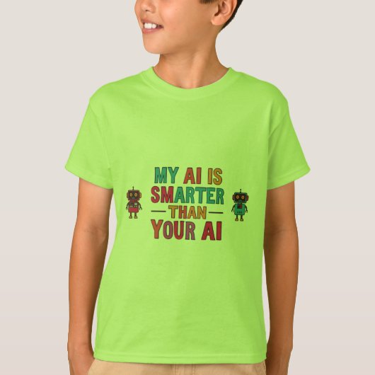 mijn ai is slimmer t-shirt (Voorkant)