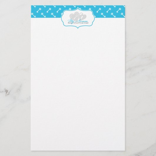 Mijn Airman heeft de sleutel tot mijn hart Briefpapier (Voorkant)