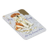 Mijn Akita Ate Mijn Lesson Plan Magneet (Rechterzijde)