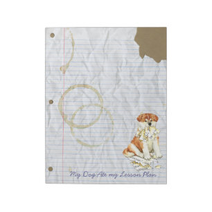 Mijn Akita Ate Mijn Lesson Plan Notitieblok